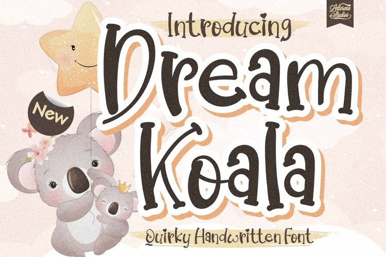 Dream Koala - Quirky Handwritten Font example image 1
