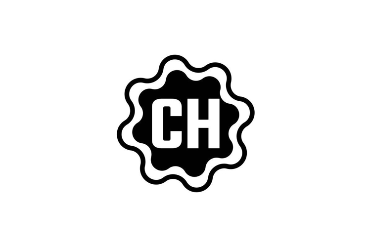 CH logo design. CH