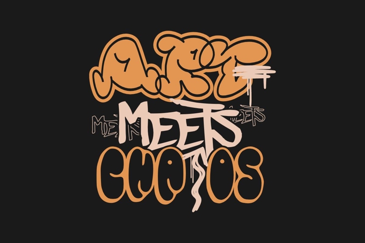 Graffiti Vector Image 7