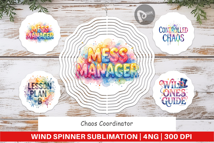 Chaos Coordinator Wind Spinner