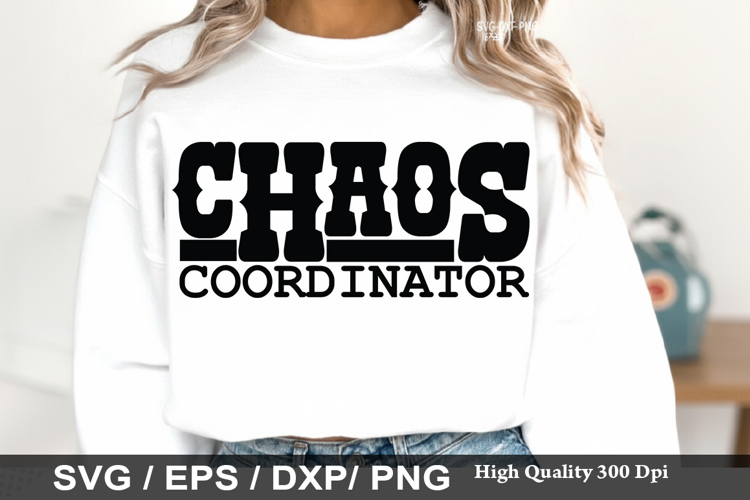 Chaos Coordinator - Boho Teacher SVG Design