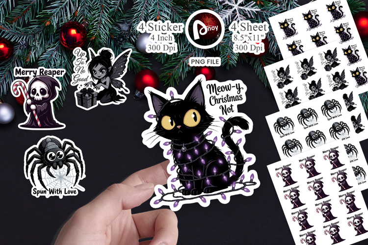 Chaos Holiday Spirit Sticker