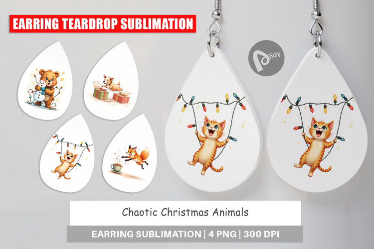 Sublimation Earring Designs Image 10