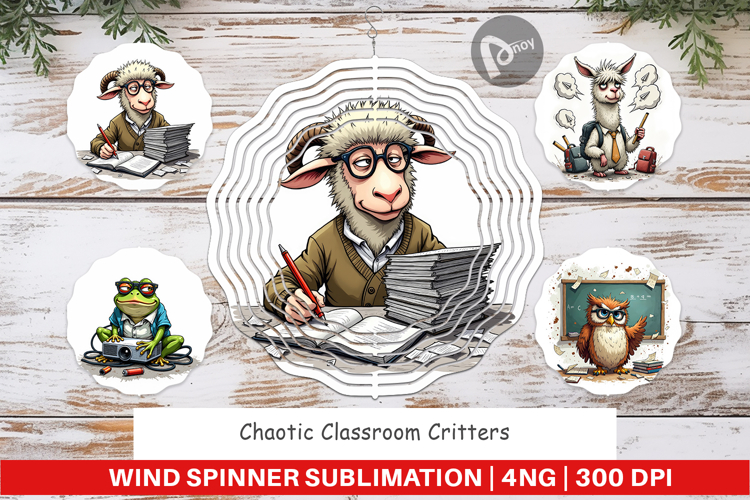Wind Spinner Classroom Chaos Critters
