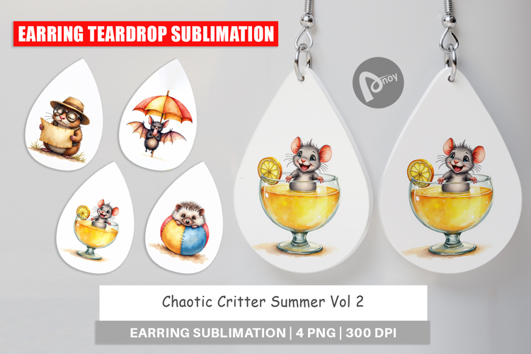 Sublimation Earring Designs Image 18