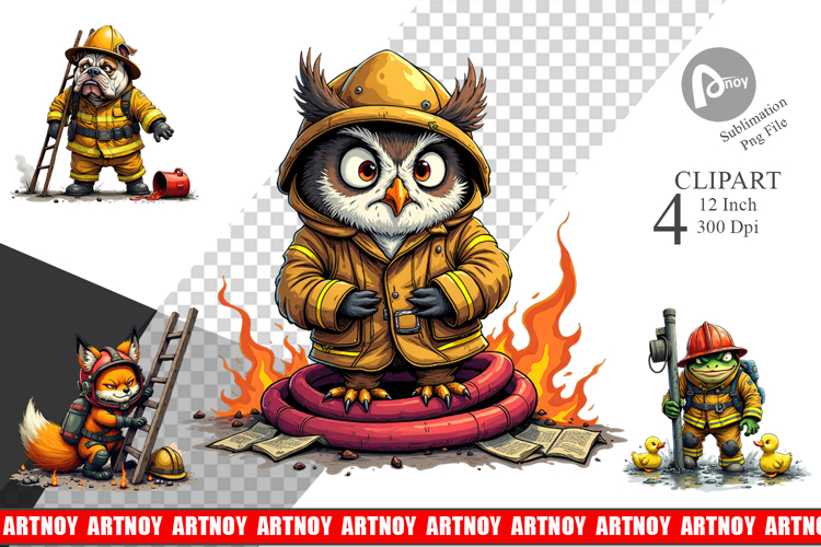 Firefighter Png Image 13