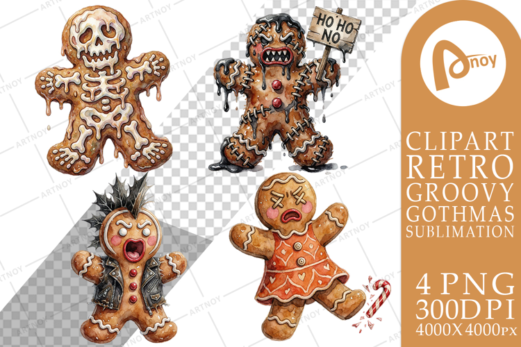 Rebel Gingerbread Sublimation