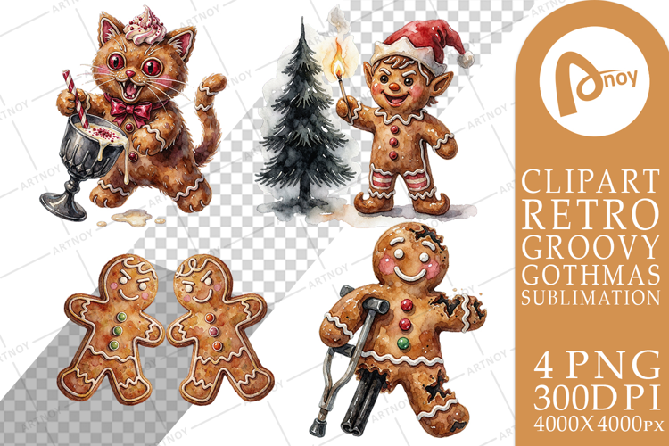 Rebel Gingerbread Sublimation