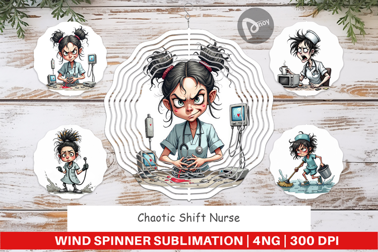Wind Spinner Chaotic Nurse