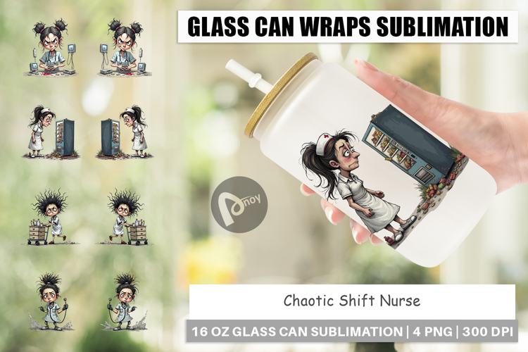 Glass Can Chaotic Nurse