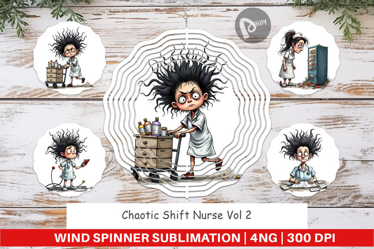 Wind Spinner Chaotic Nurse example image 1