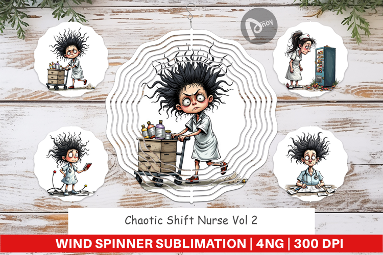 Wind Spinner Chaotic Nurse