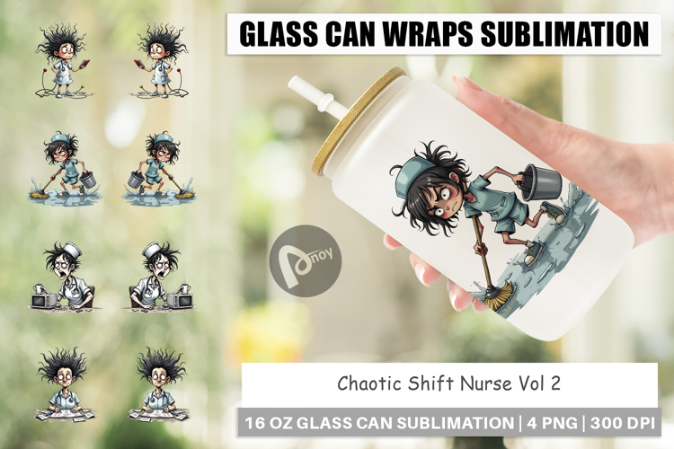 Glass Can Chaotic Nurse