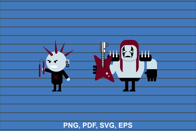 Cute Character Sublimation example image 1