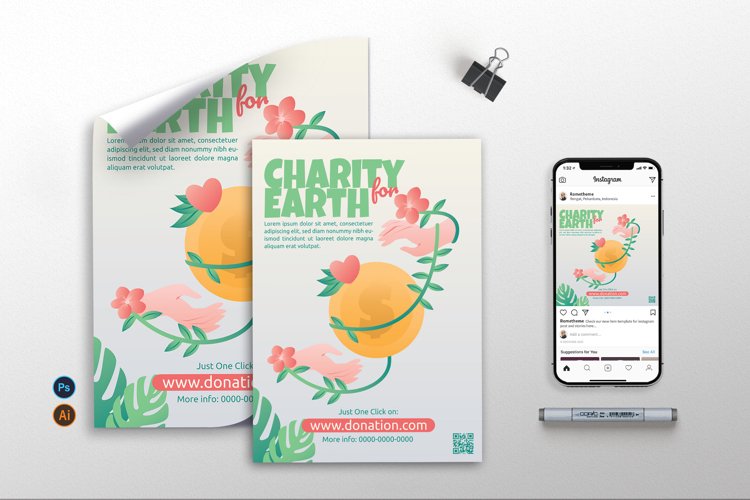 Donation Flyer Template Image 9