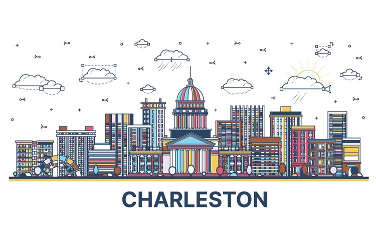 Skyline Clipart Image 21