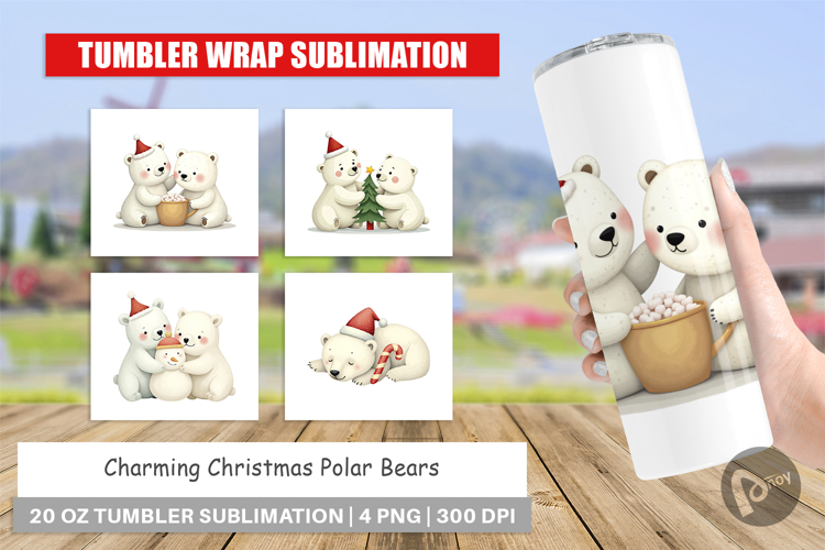 Polar Bears Clipart Image 9