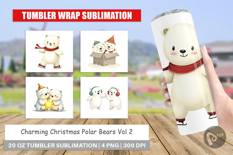 Polar Bears Clipart Image 8