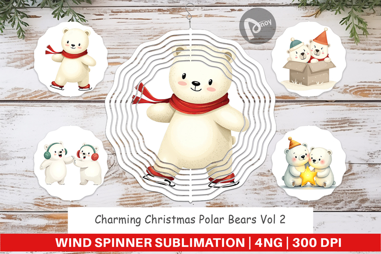 Polar Bears Clipart Image 6