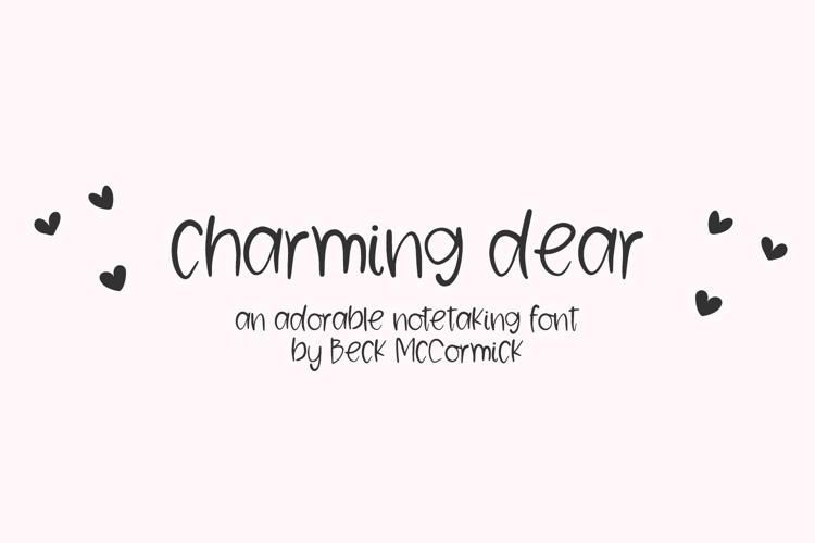 Charming Dear Sans