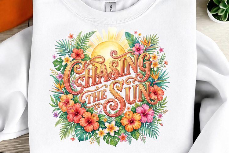 Chasing the Sun Tropical Hibiscus PNG