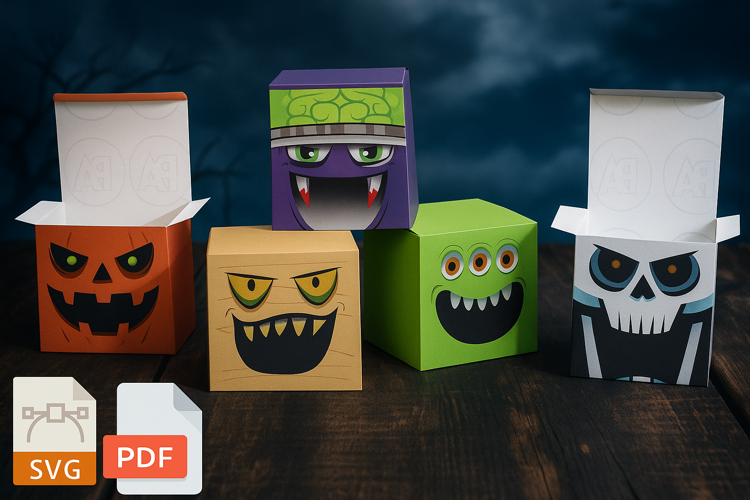 Halloween candy box