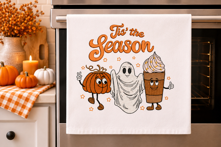 Tis the Season, Halloween Embroidery Design