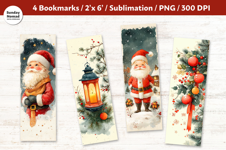 Christmas Bookmarks, Vol.10, Printable Crafts, 4
