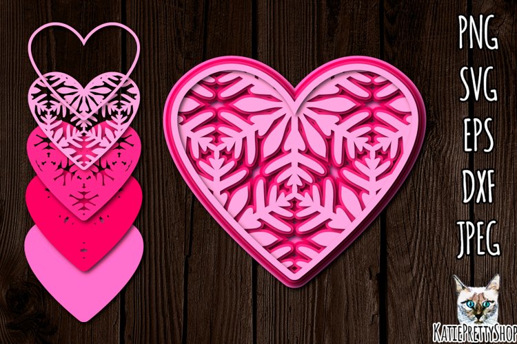3d Heart Svg Image 9