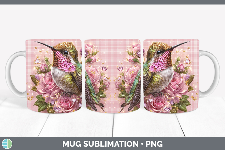 GorgeousChecker Valentine Mug Wrap design.