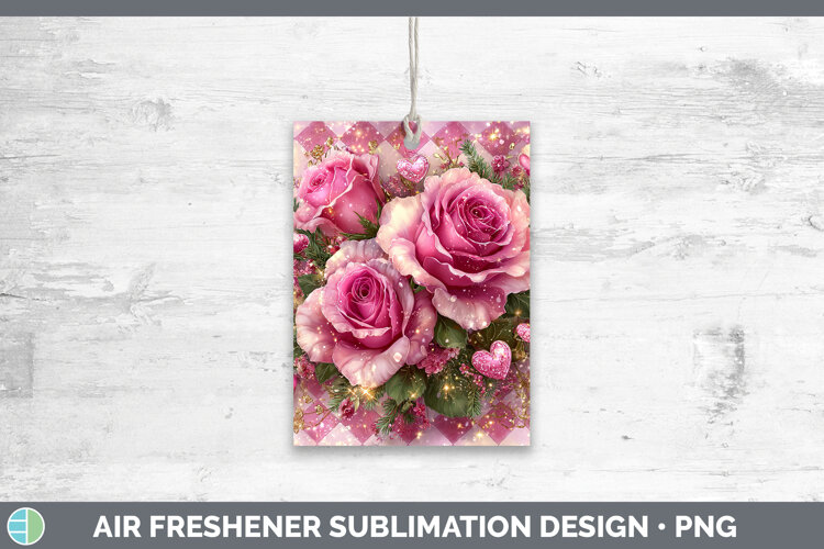 GorgeousChecker Valentine Air Freshener design.