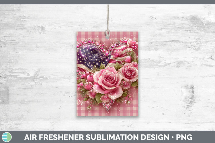 GorgeousChecker Valentine Air Freshener design.