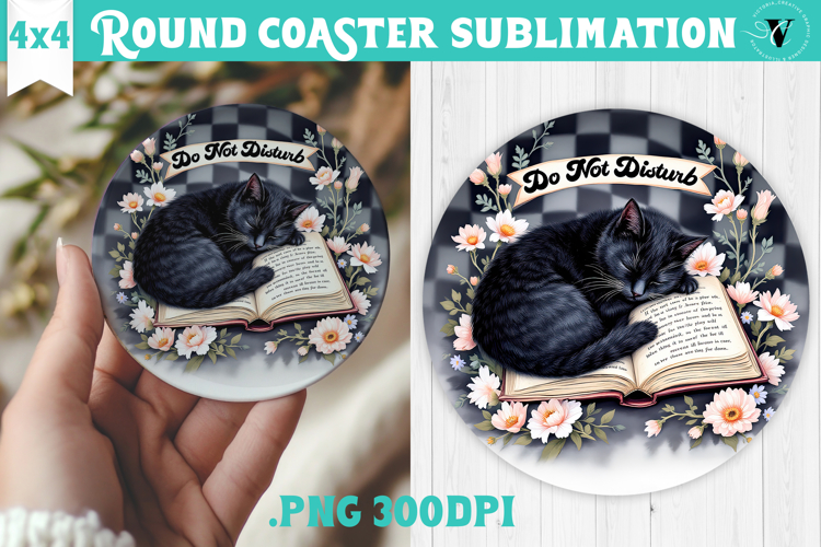 Round Coasters | Checkered | Retro and Vintage