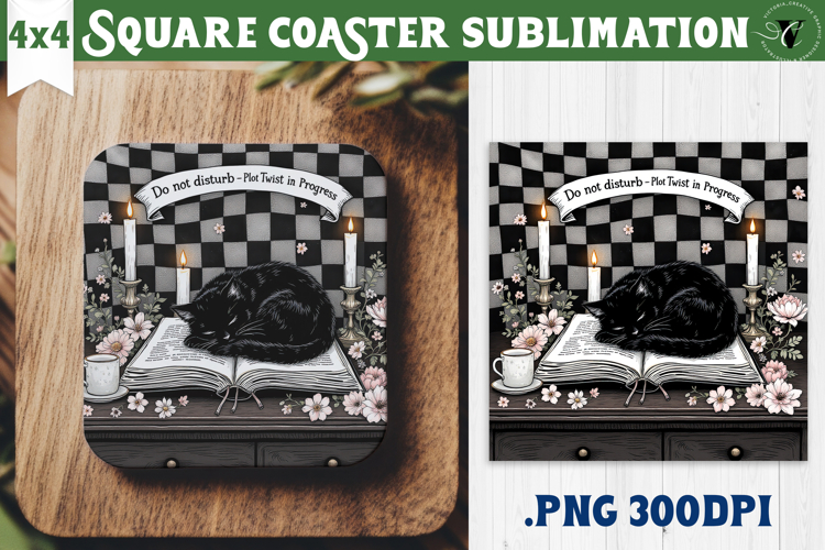Square Coasters | Checkered | Retro and Vintage