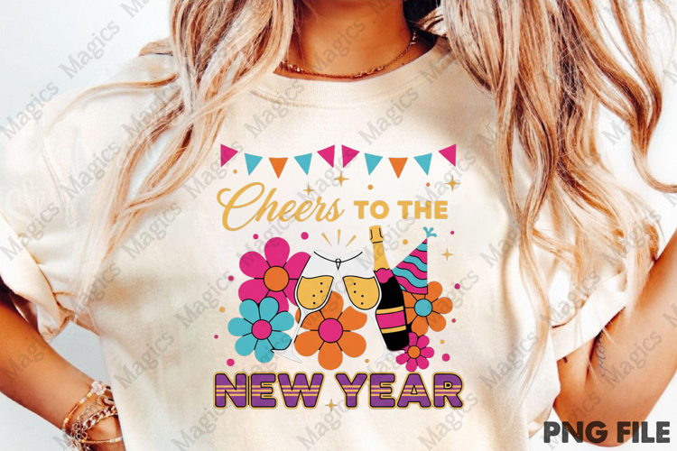 Cheers to the New Year Png