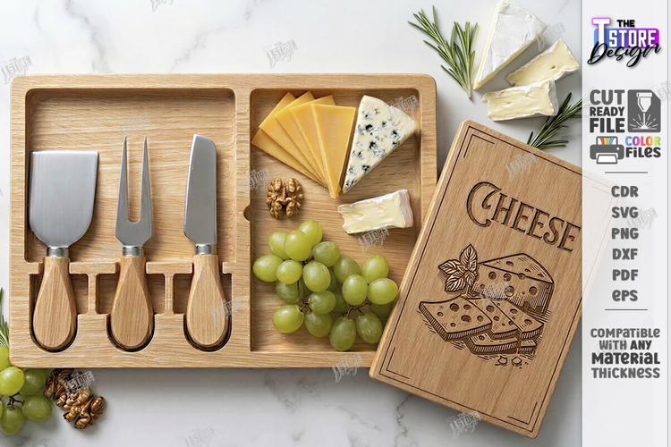Cheese Board Laser Cut| Serving Tray | Serving Board Laser