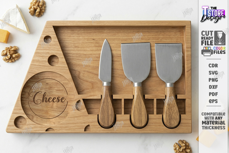 Cheese Board Laser Cut| Serving Tray | Serving Board Laser