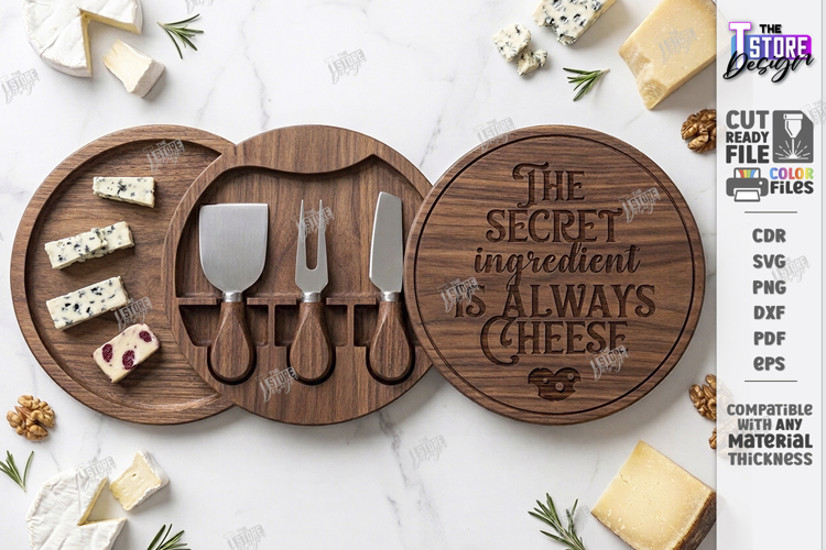 Cheese Board Laser Cut| Serving Tray | Serving Board Laser