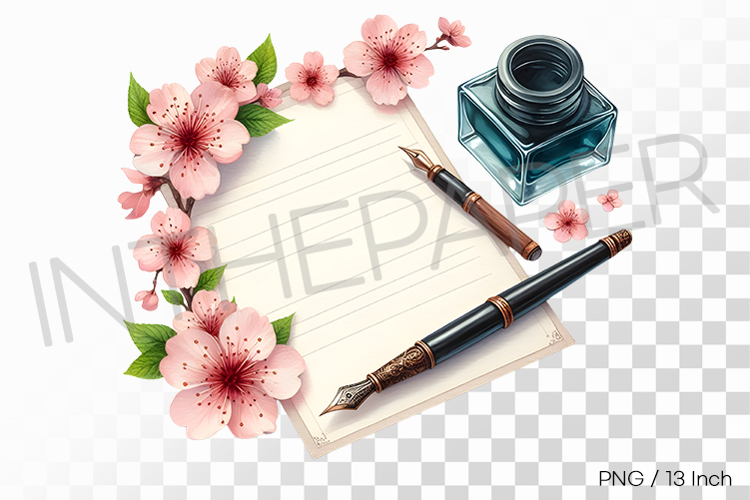 Vintage Flower Clipart Image 22