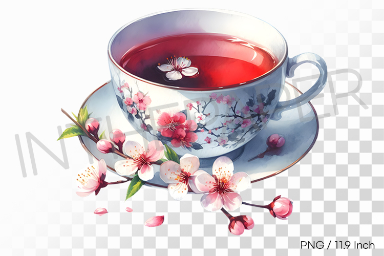 Teacup Clipart Image 7