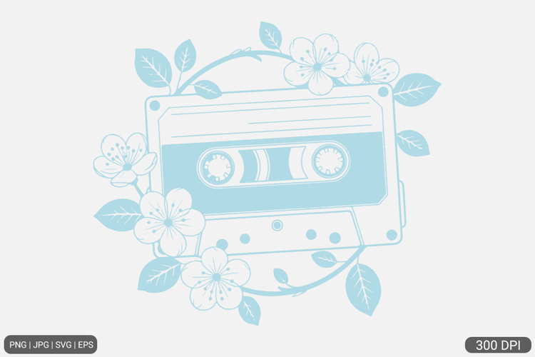 Cherry Blossom SVG PNG