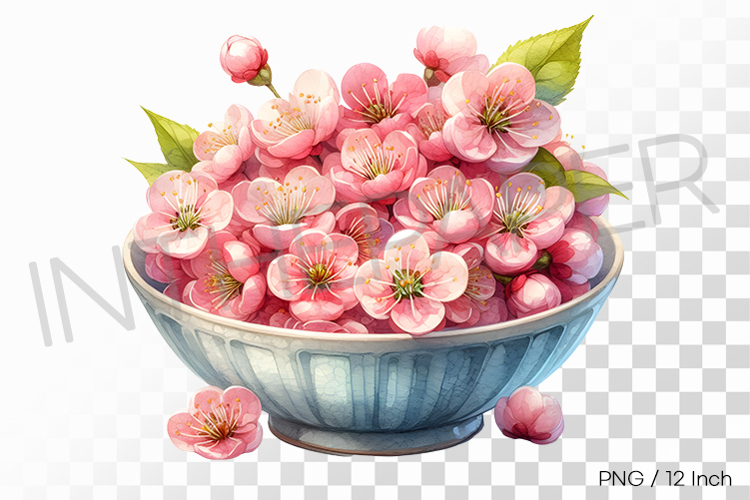 Cherry Blossoms Clipart Image 15
