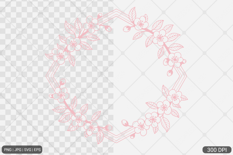 Cherry Blossom SVG PNG