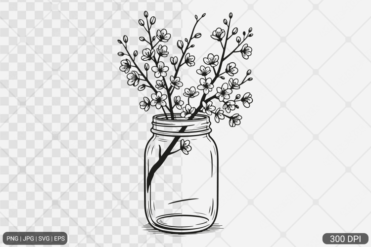 Cherry Blossom SVG PNG
