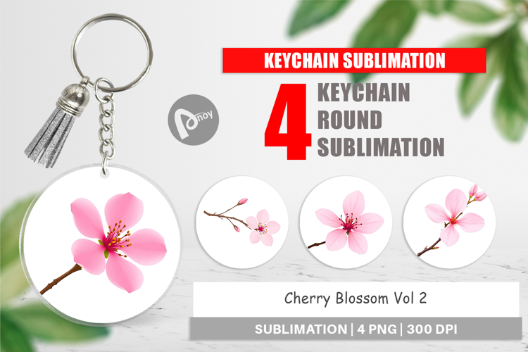 Keychain Spring Blossom