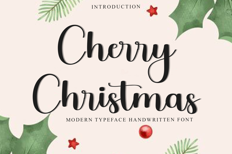 Schriftart Weihnachten Image 15