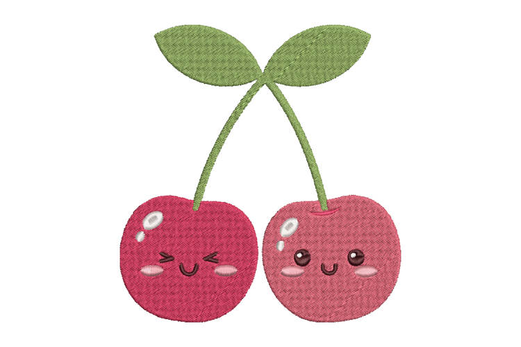 Cherry Embroidery Design File