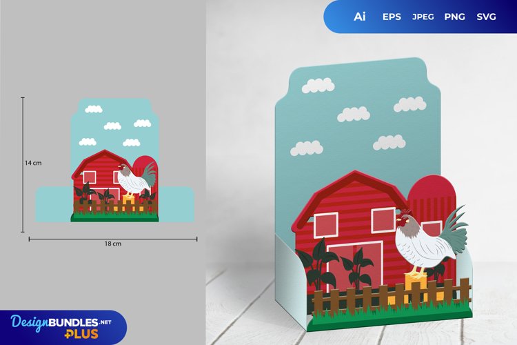 Cricut Box Template Image 10