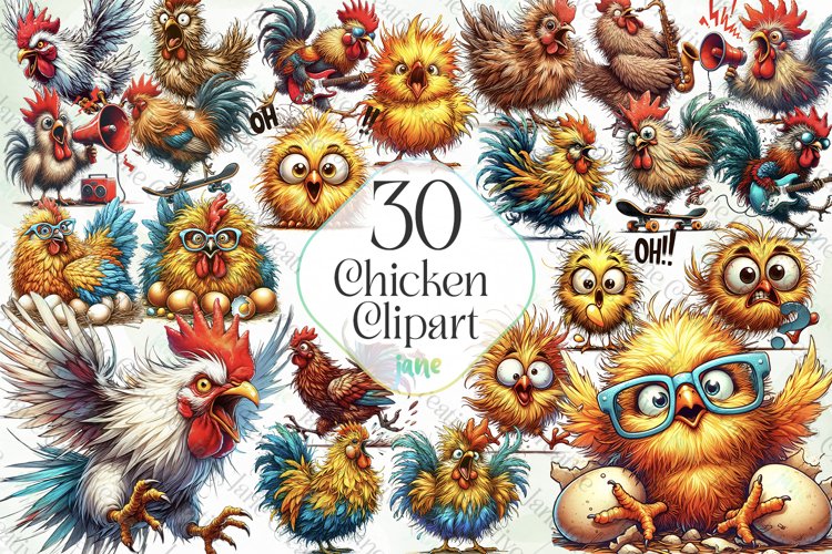 Chicken Clipart Image 21