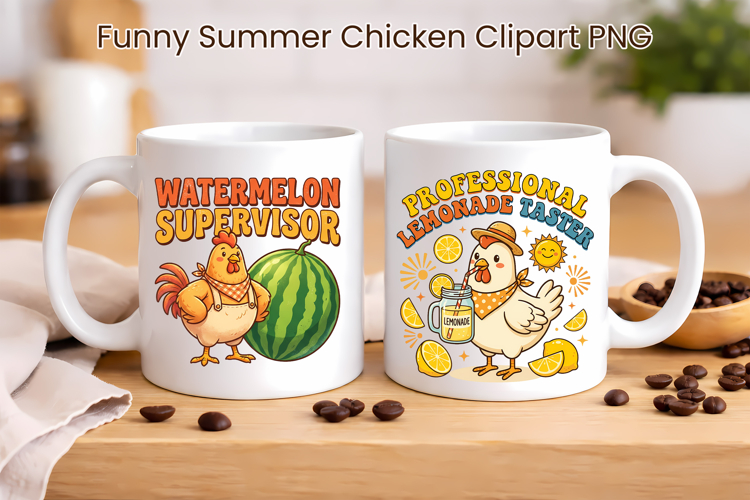 Funny Summer Chicken Clipart | Sarcastic Quotes Chicken PNG
